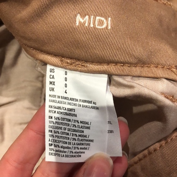 American Eagle Outfitters Super Stretch Light Pink Shorts - Picture 4 of 10